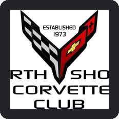 North Shore Corvette Club logo